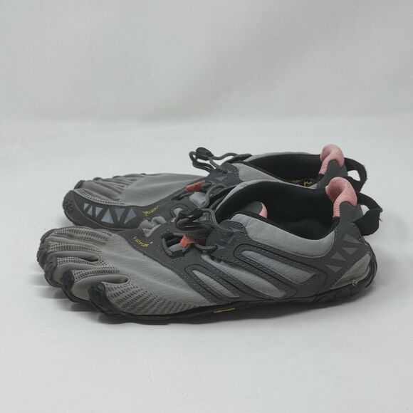 Vibram FiveFingers V-trail Shoes Mens 8 - 8.5 EU 40 Gray Minimalist Barefoot main image 10